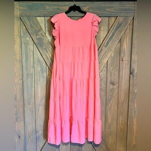 English Factory coral Tiered women’s Dress
